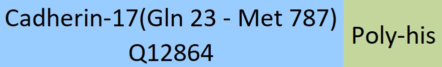 Cadherin-17 Structure