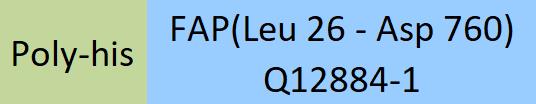 Online(Leu 26 - Asp 760) Q12884-1