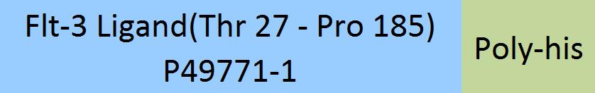 Flt-3 Ligand Structure
