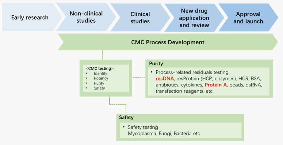 生物药物研发过程中的相关残留检测
