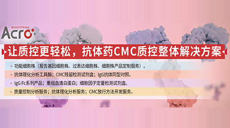 【让质控更轻松】抗体药CMC质控整体服务方案